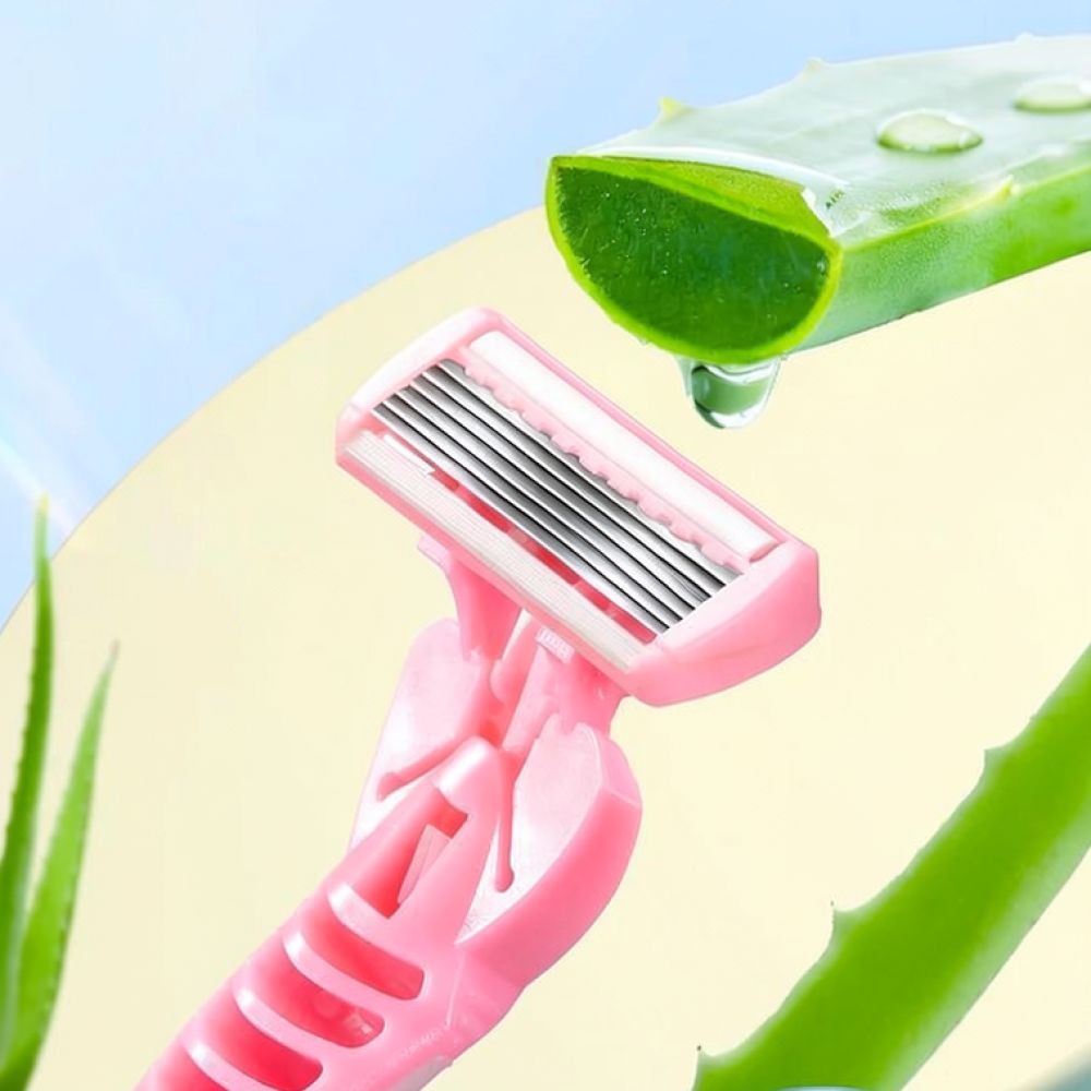 Grooming Kit - 女性用携帯式手動シェーバー。ビキニラインのムダ毛処理や、脇、脚などの体毛処理に。安全なグルーミングキット。