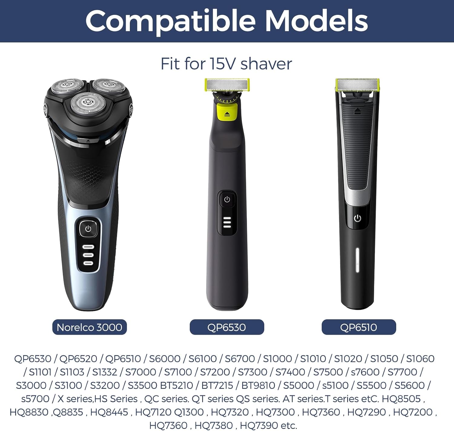 15V HQ8505 Typec シェーバーアダプター充電コ - Electric Razor のレビューと価格