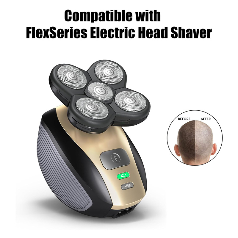 電気シェーバー交換用シェーバーヘッド 5D 独立した 5 カ - Electric Razor のレビューと価格