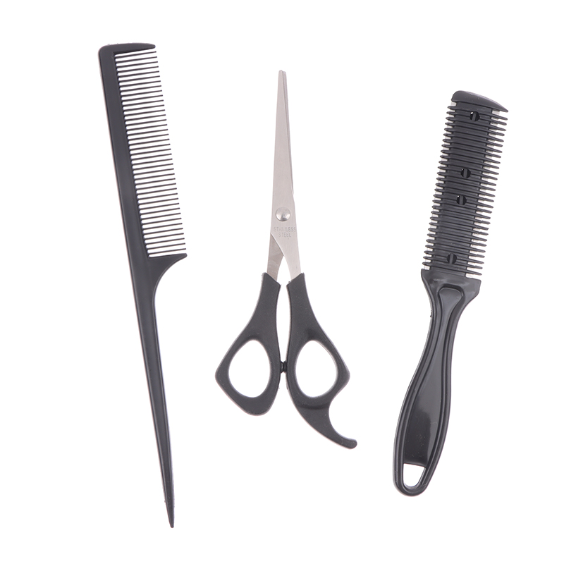 「4本セット ヘアカット用ハサミ、理容師用ハサミ、間引きハサ - Grooming Scissors のレビューと価格