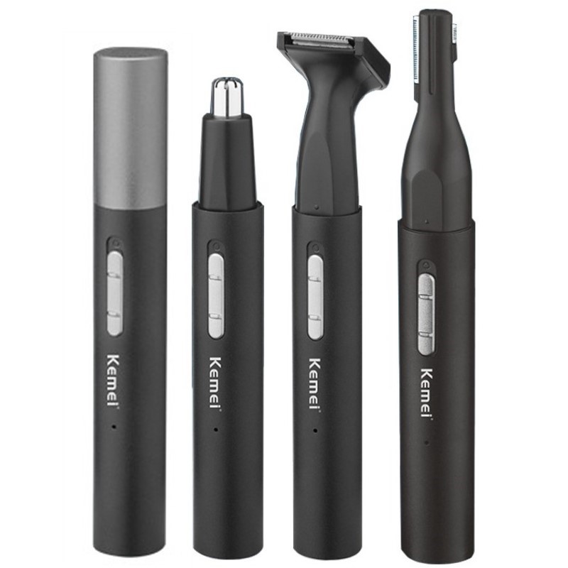 Kemei Pro 充電式鼻毛トリマーペンひげグルーミングキ - Grooming Kit のレビューと価格