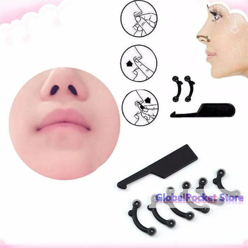 [TG823]1セット、伸縮性のある3サイズの鼻梁矯正具、目 - Nose Trimmer のレビューと価格