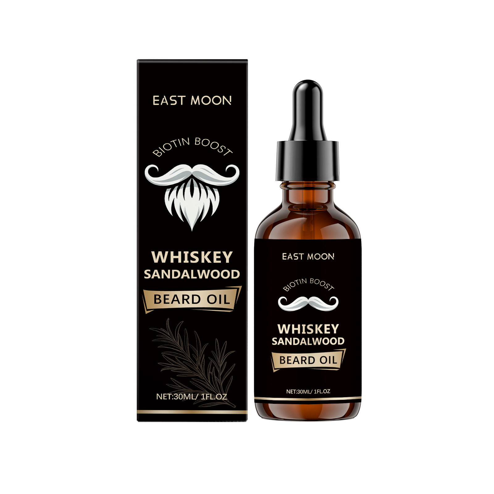 男性用ひげケアエッセンシャルオイル。ビオチン配合で、ひげを柔 - Beard Oil のレビューと価格