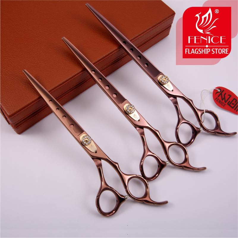 フェニーチェ 7.0 7.5 8.0 インチプロフェッショナ - Grooming Scissors のレビューと価格