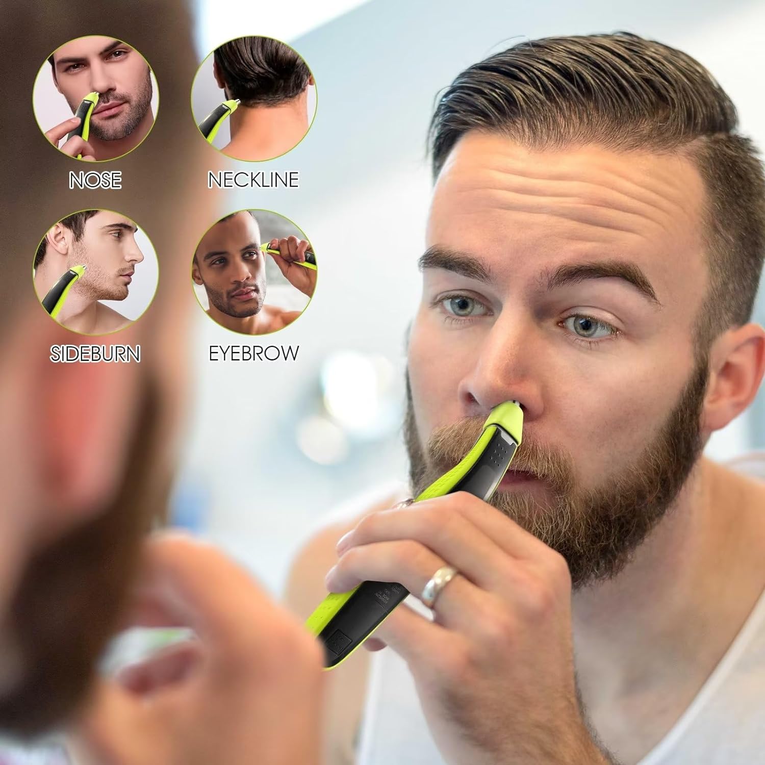 YUKU 鼻毛トリマー交換刃ヘッドフィリップス 1 ブレード - Electric Razor のレビューと価格
