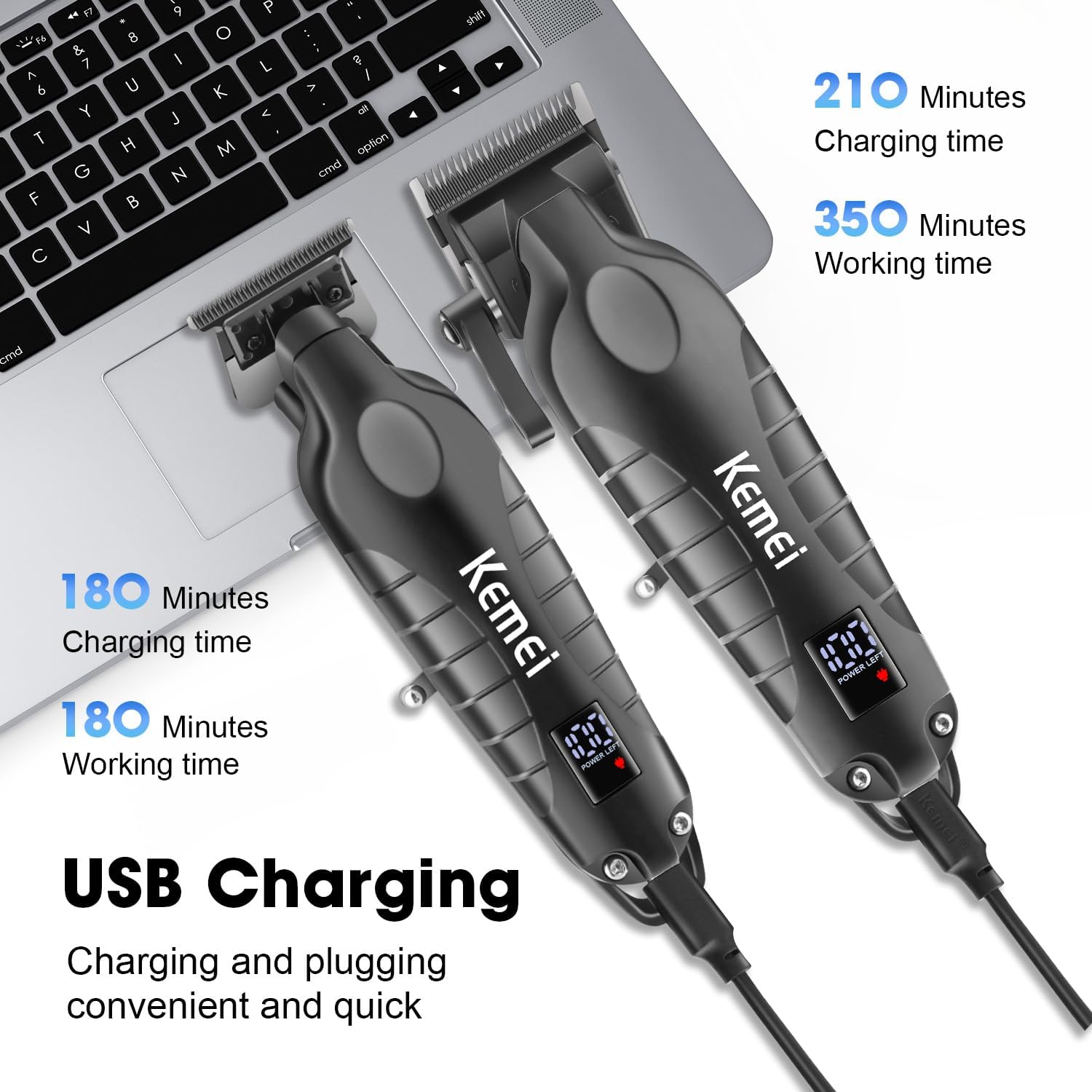 Kemei バリカンキット 男性用 電気シェーバー ヘアトリ - Electric Shaver Rotary のレビューと価格