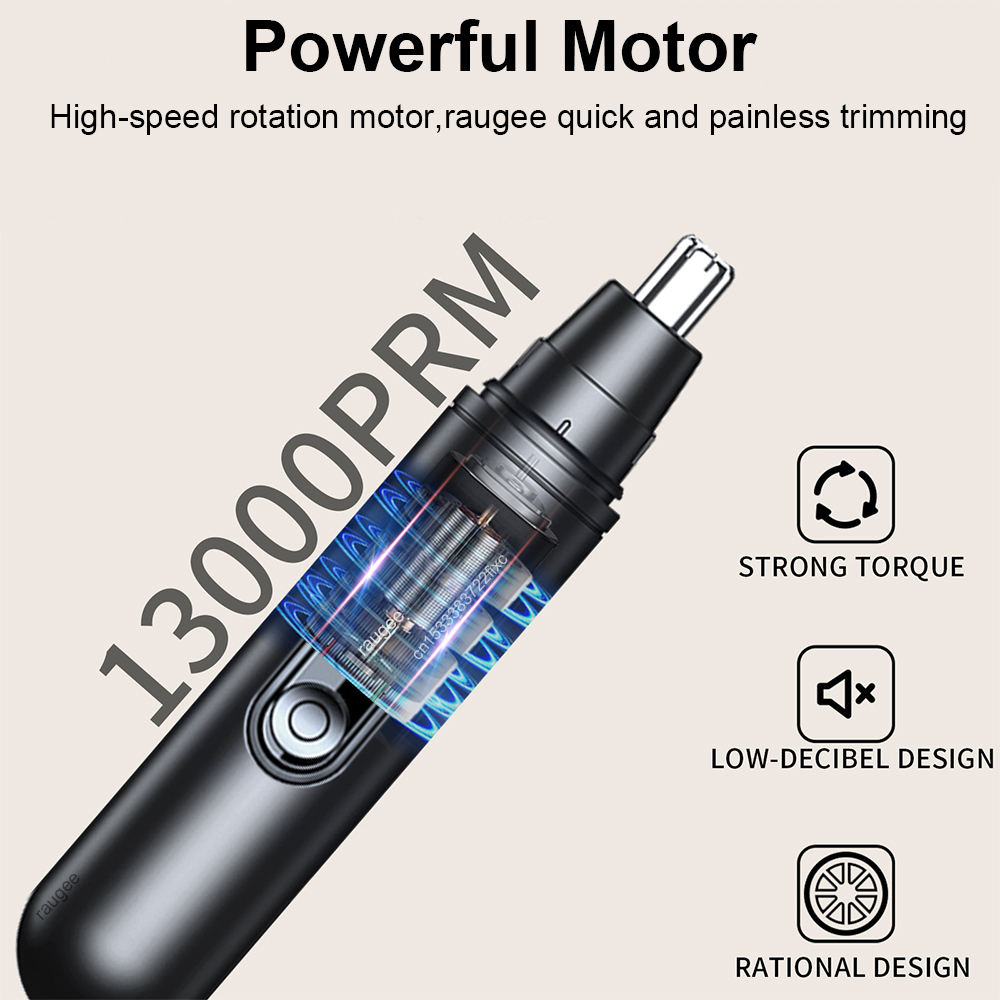 電動鼻毛トリマー USB 充電式鼻毛カッター ポータブル鼻毛 - Nose Trimmer のレビューと価格