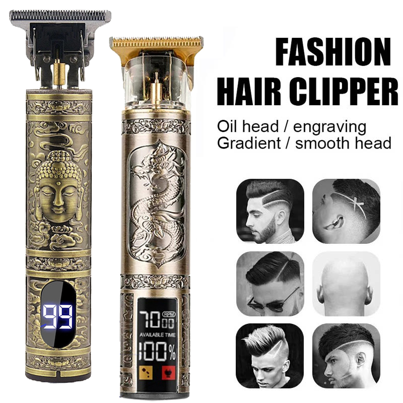 充電式メンズT9彫刻ヘアクリッパー、ヴィンテージポータブルU - Electric Shaver Rotary のレビューと価格