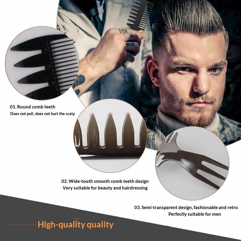 【新商品】静電気防止加工のメンズヘアスタイリングコームセット - Men'S Grooming Hairstyles のレビューと価格