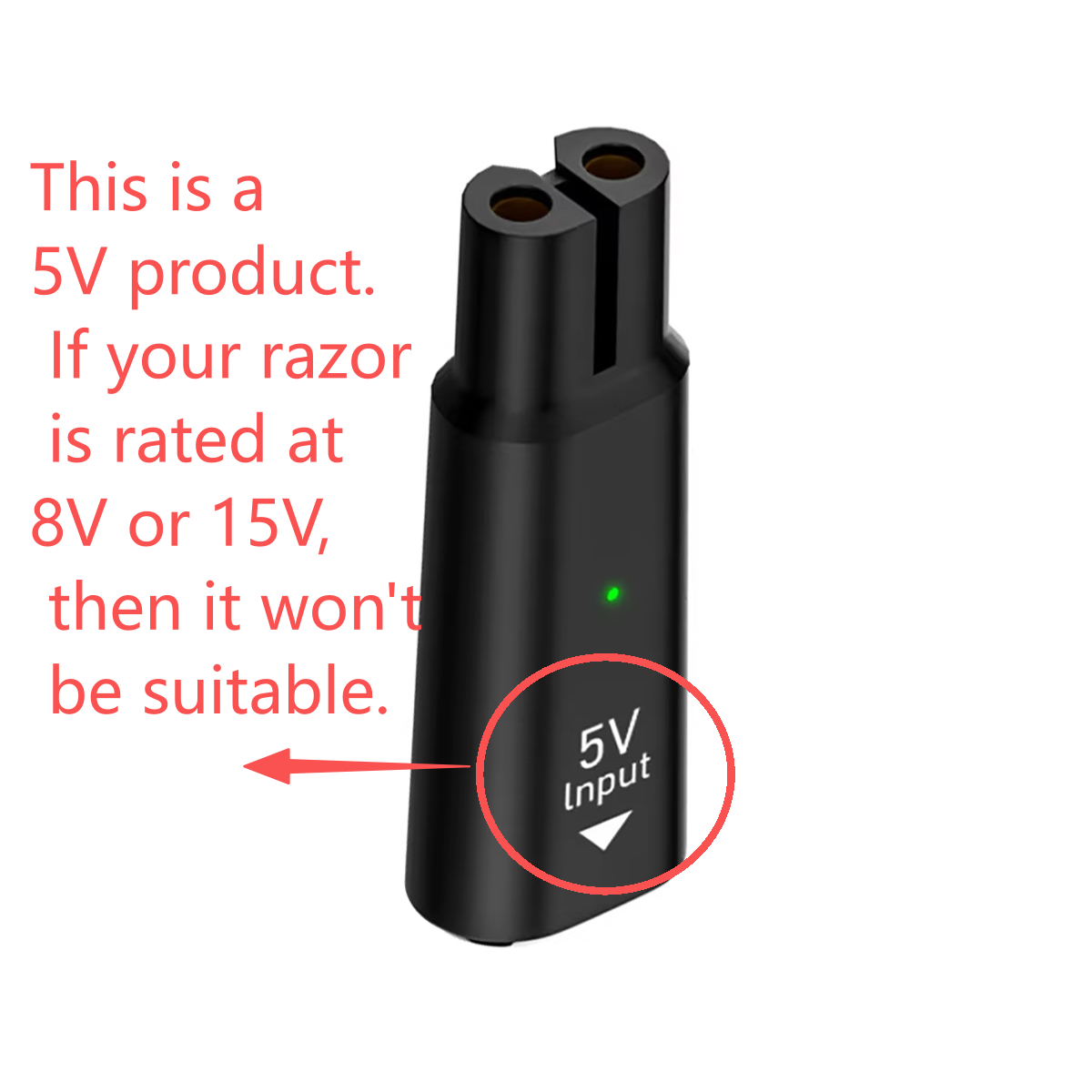 5V 15V USB Type C充電アダプター フィリップ - Beard Trimmer のレビューと価格