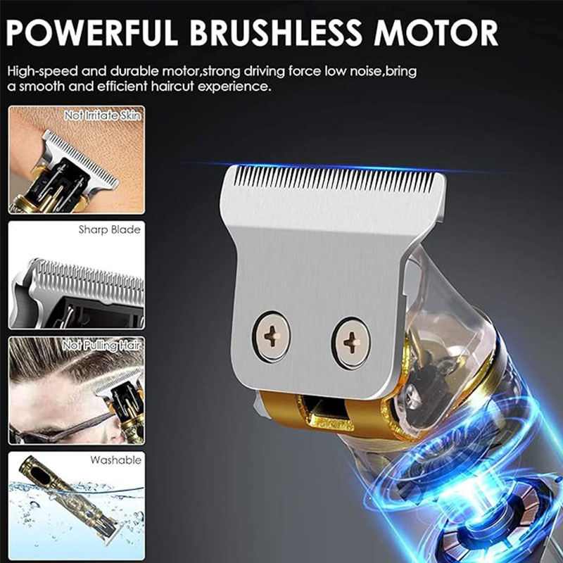 コードレス T9 ヘアトリマー男性用 USB 高速充電電気シ - Electric Shaver Rotary のレビューと価格