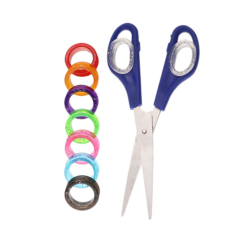 ペットの毛のための快適なシリコンリング、ヘアカットアクセサリ - Grooming Scissors のレビューと価格