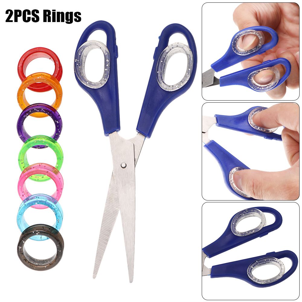 ペットの毛のための快適なシリコンリング、ヘアカットアクセサリ - Grooming Scissors のレビューと価格