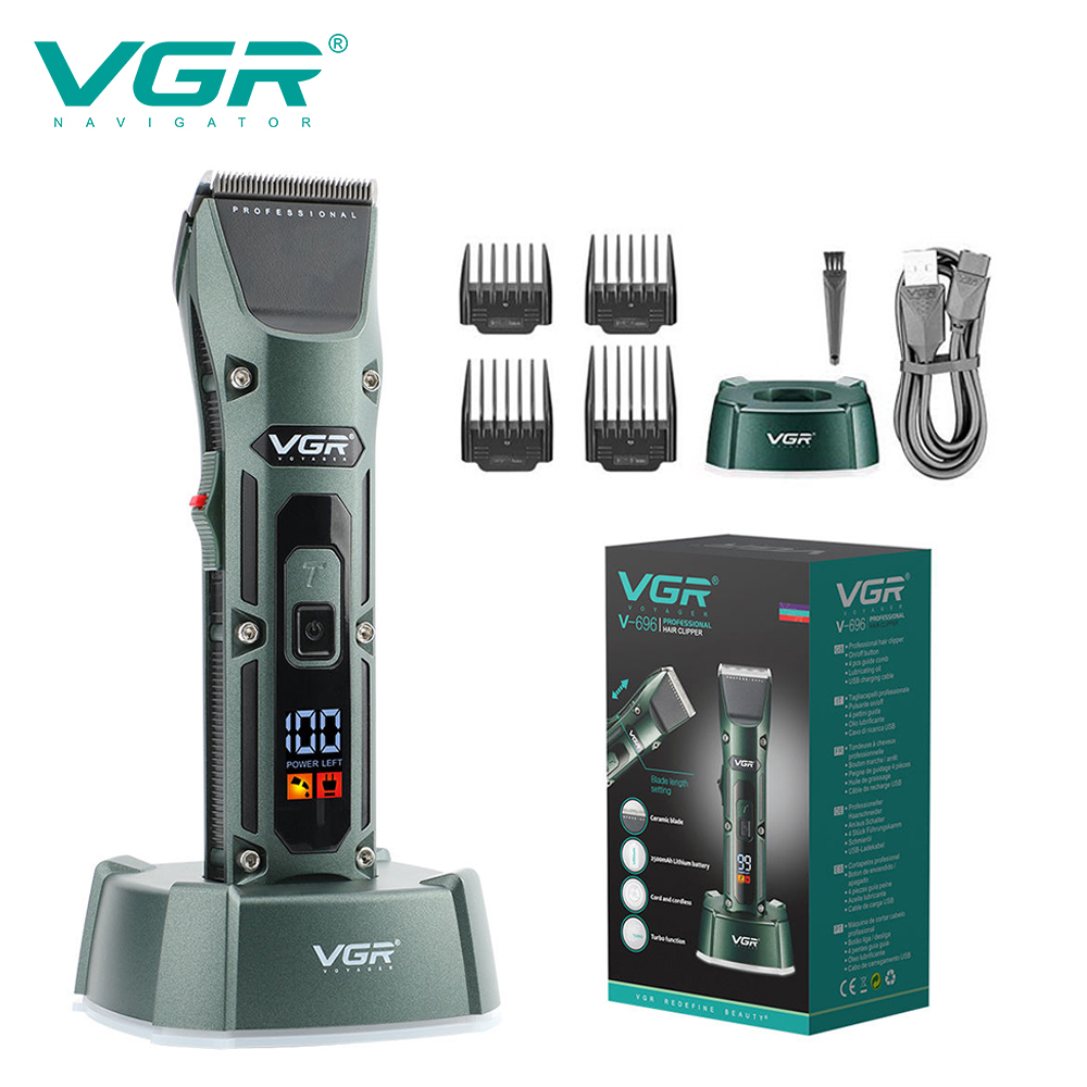 VGR V-696 新金属人気サロン理容室ヘアカット機プロフ - Electric Shaver Rotary のレビューと価格