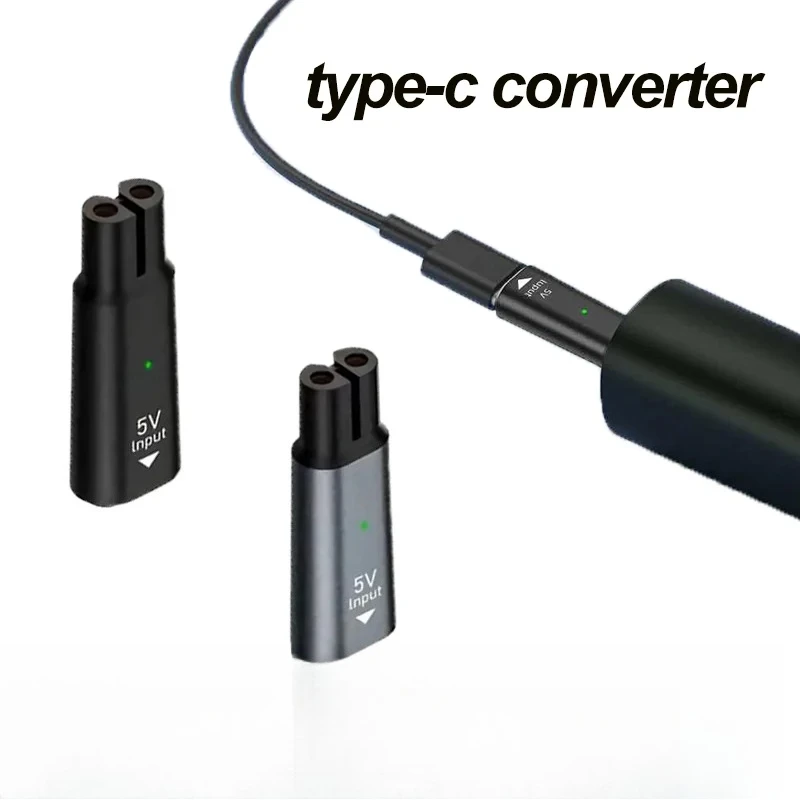 デュアル電圧対応 15V/5V Type-C 充電変換アダプ - Beard Trimmer のレビューと価格